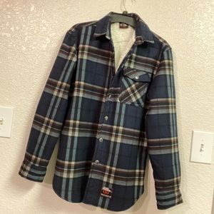 STRIPPED IN-FUR JACKET